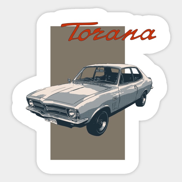 Holden Torana GTR Sticker by Joshessel